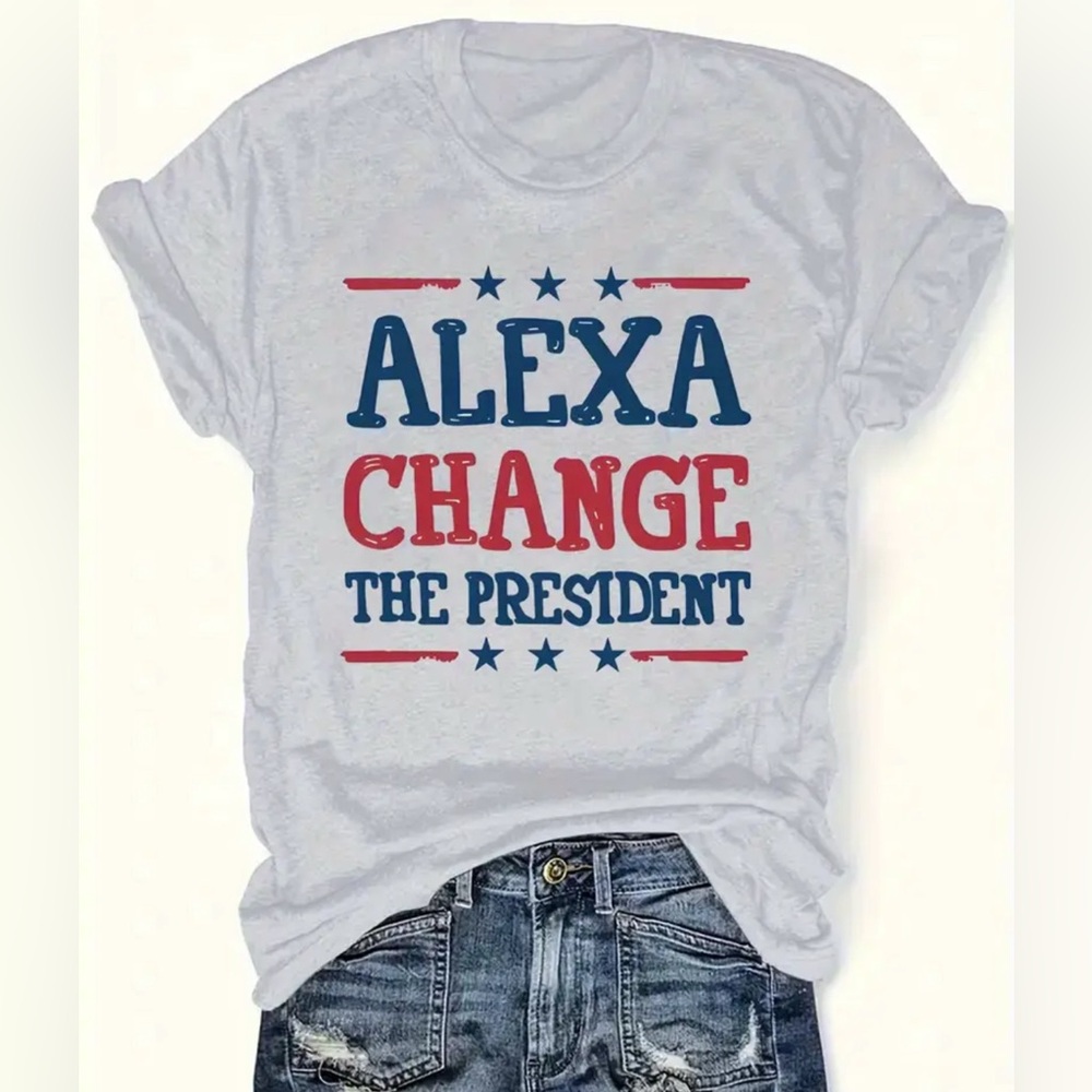 New “Alexa Change the President” Graphic Tee
